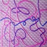 500mmx500mm Colorful PVC 3D Board for Wall Decoration Colorful Pattern Magical