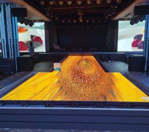 China P3.91 Dance Floor LED Screen 250mmx250mm Module Size For Nightclub Stage Dance wholesale