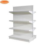 Display Rack Gondola For Pharmacy 4 Tiers Supermarket Shelves