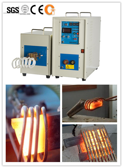 Small Billet Forging High Frequency Induction Heating Machine 25KW 200-1200A