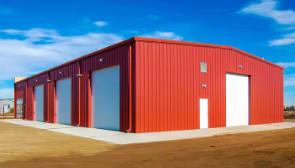 China Metal Building Materials Warehouse Steel Structures Prefabricated Sheds Storage Shed Hangar wholesale