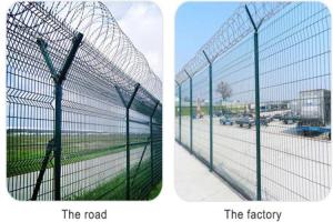 China Welded Fence Panel For Airport Perimeter Security Fencing For Perimeter Fence wholesale