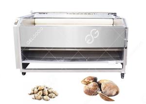 China GELGOOG Seafood Fish Washing Cleaning Machine Stainless Steel 8-15 Brush wholesale