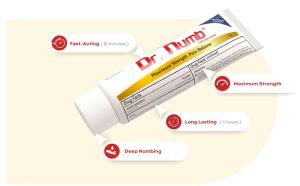 China Tattooing Piercing Pain Free Numbing Cream For Hemorrhoids CE SGS wholesale