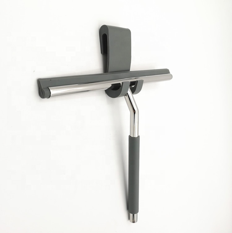 10 inch zinc alloy plated handle light weight squeegee cleaner