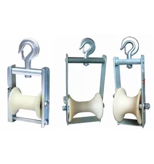 Nylon Sheave Aerial Cable Pulley Block Bunch Conductor Block