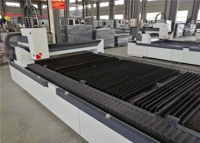 Exchangeable Work Platform Pipe Laser Metal Cutting Machine With Reliable Light Path System