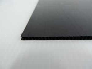 China 500g/m2 Black Antistatic Black Corrugated Plastic Sheets wholesale