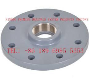 China Copper screw blank flange PVC-U UPVC Flexible Joint Fittings wholesale
