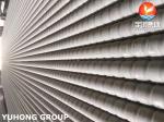 Stainless Steel Corrugated Finned Tube For Heat Exchanger Industrial Cooling