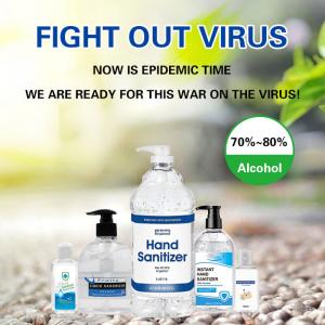 China Glycerine Antiviral Hand Sanitizer Portable Waterless Instant Alcohol Hand Sanitizer wholesale
