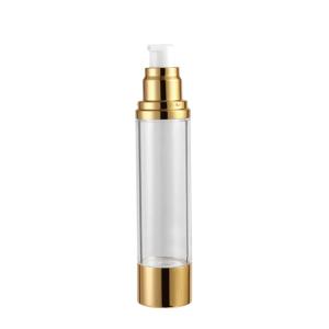 China AS cover cosmetics in plastic vacuum bottles Acrylic Airless Bottle wholesale