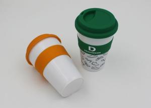 China 16OZ 450ml PP Plastic Coffee Cups With Handles , Disposable Travel Coffee Cups wholesale
