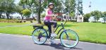 Power Supply Lithium Battery 48V 14AH Electric Beach Cruiser Bicycle for Women