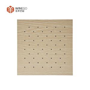 China Eco-Friendly Perforated Acoustic Panel for Wall and Ceiling Sound Absorption wholesale
