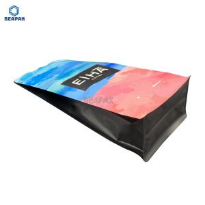 China 1kg k Aluminum Foil Flat Bottom Coffee Bags With Valve wholesale