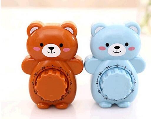 Cartoon Bears Kitchen Timers 60 Minutes Cooking timer cozinha kitchen timer temporizador cronometro alarm clockcooking tools