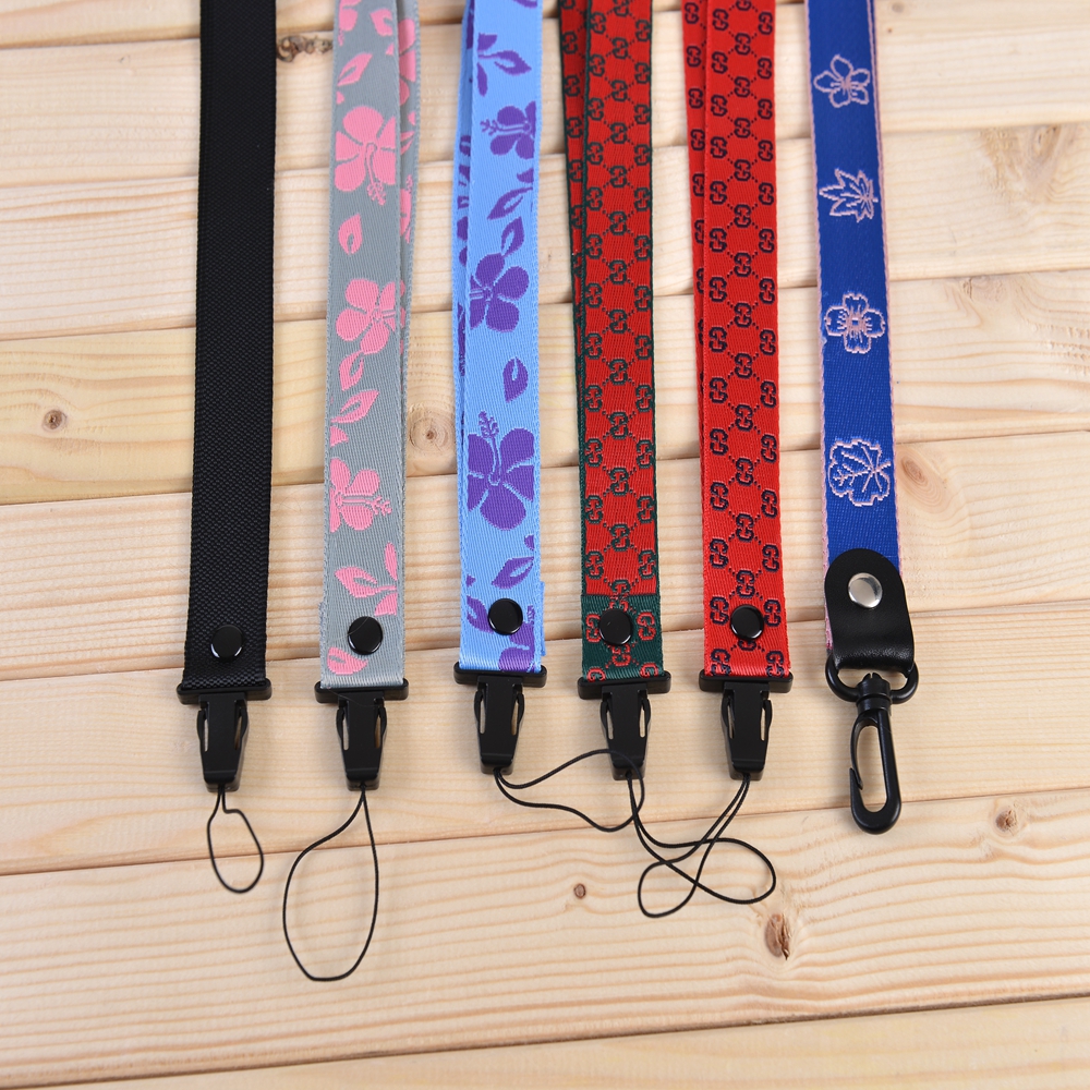 Personalized Satin 2.5mm Custom Mobile Phone Lanyard