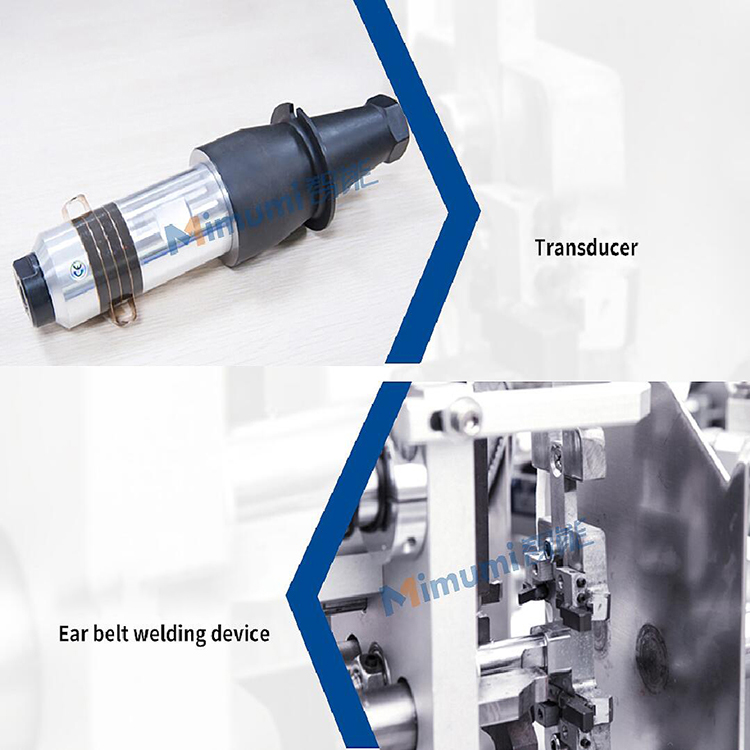 High Accuracy N95 Medical Mask Making Equipment Efficient Dust Mask Making Machine