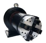 Four Jaw Power Lathe Chuck Double Acting Feeding Chuck