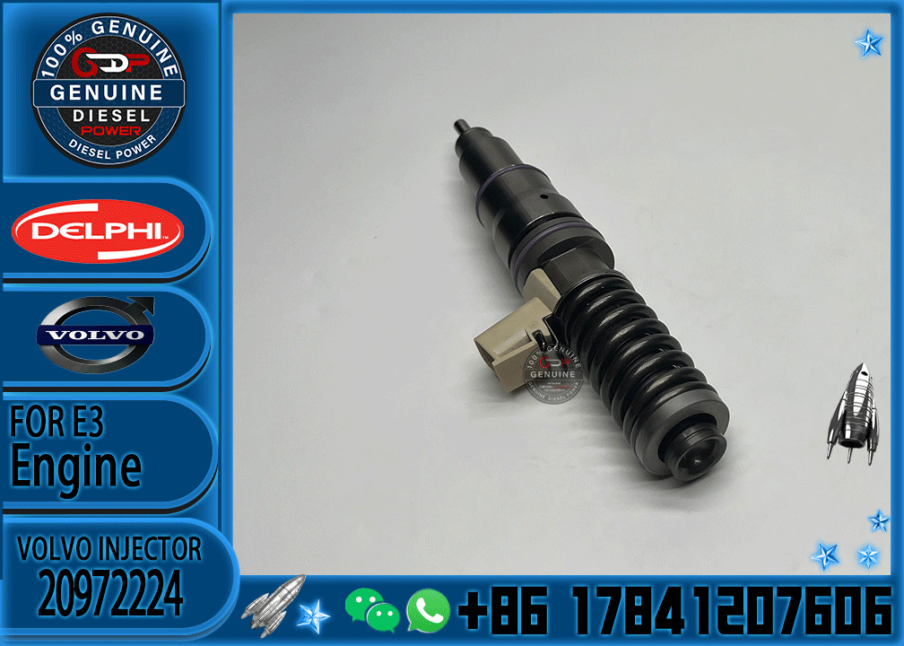 Common Rail Diesel Fuel Injector BEBE4D16002 7420972224 20972224 7421340612 9021371673 85003264 for VOL Engine