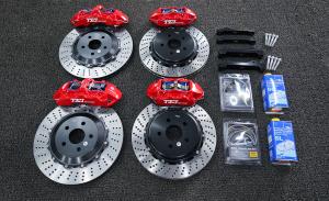 China Six Piston Jeep Big Brake Kit , TEI Racing Performance Car Parts wholesale