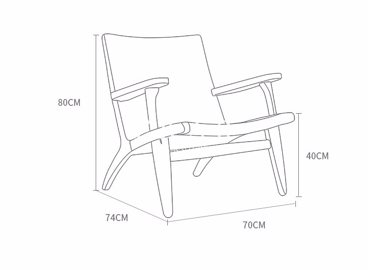 Latest Designs High Quality Modern Wooden Leisure Chair