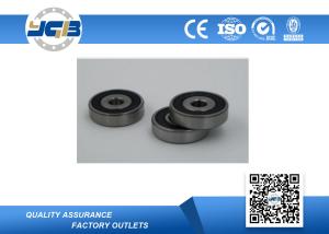 China Stainless Steel Deep Groove Ball Bearings / Chrome Steel Double Sealed Bearings 6201-2rs wholesale