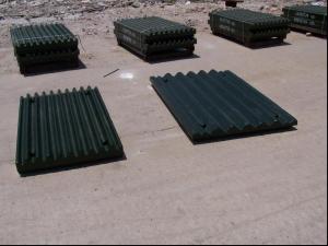 China Steel Jaw Plates Spare Crusher Wear Parts wholesale