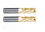 HRC55° Ripple Solid Carbide Roughing Tungsten Carbide Material Cnc Roughing End