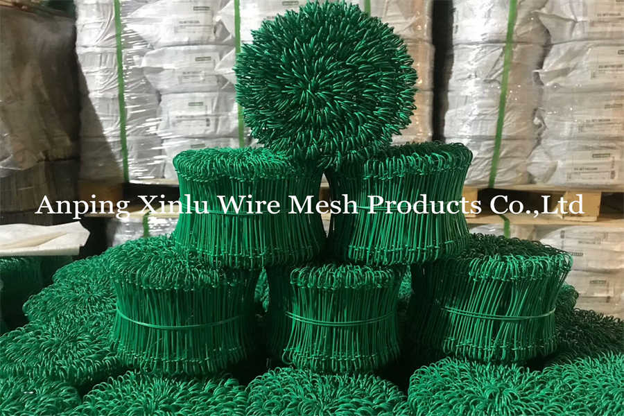 Secure Copper Double Loop Twins Wire Ties 1.0mm x 200mm x 1000pcs per bundles - Twins Wire Double Loop Binding