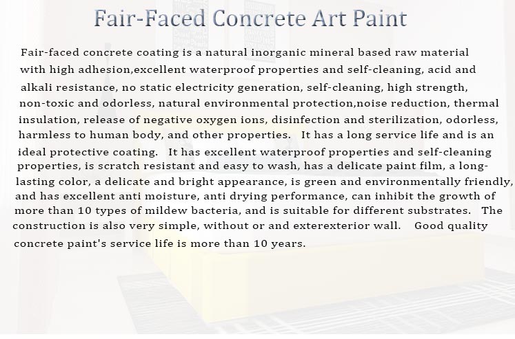 2-3mm Thickness Micro Cement Wall and Floor Paint for High Hardness State Liquid Coating