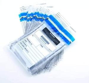 China 0.02-0.14mm Thickness Plastic LDPE Tamper Evident Security Bags wholesale