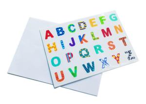 China Eco Friendly TPE Sticker Magnetic Letters Alphabet Static NO Glue wholesale