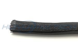 China Full PET Heat Resistant Wire Sleeve , Split Closing Cable Sleeve Eco - Friendly wholesale