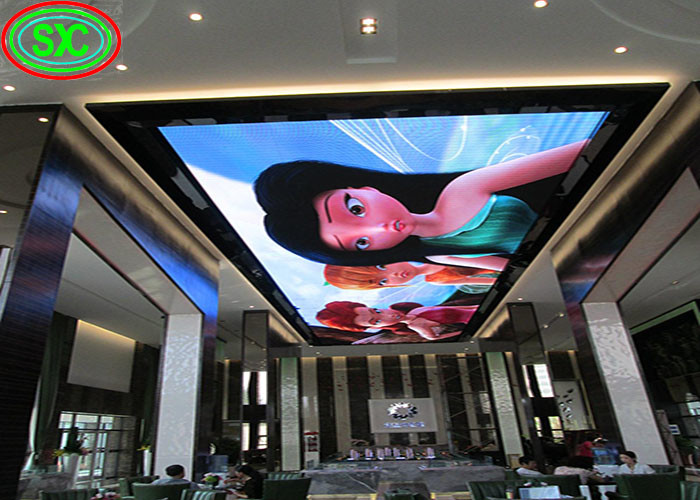 Indoor And Outdoor P3.91 LED Display Panel 5000 Nit 500 X 500 Giant Screens For Rent Hanging Rental Stock