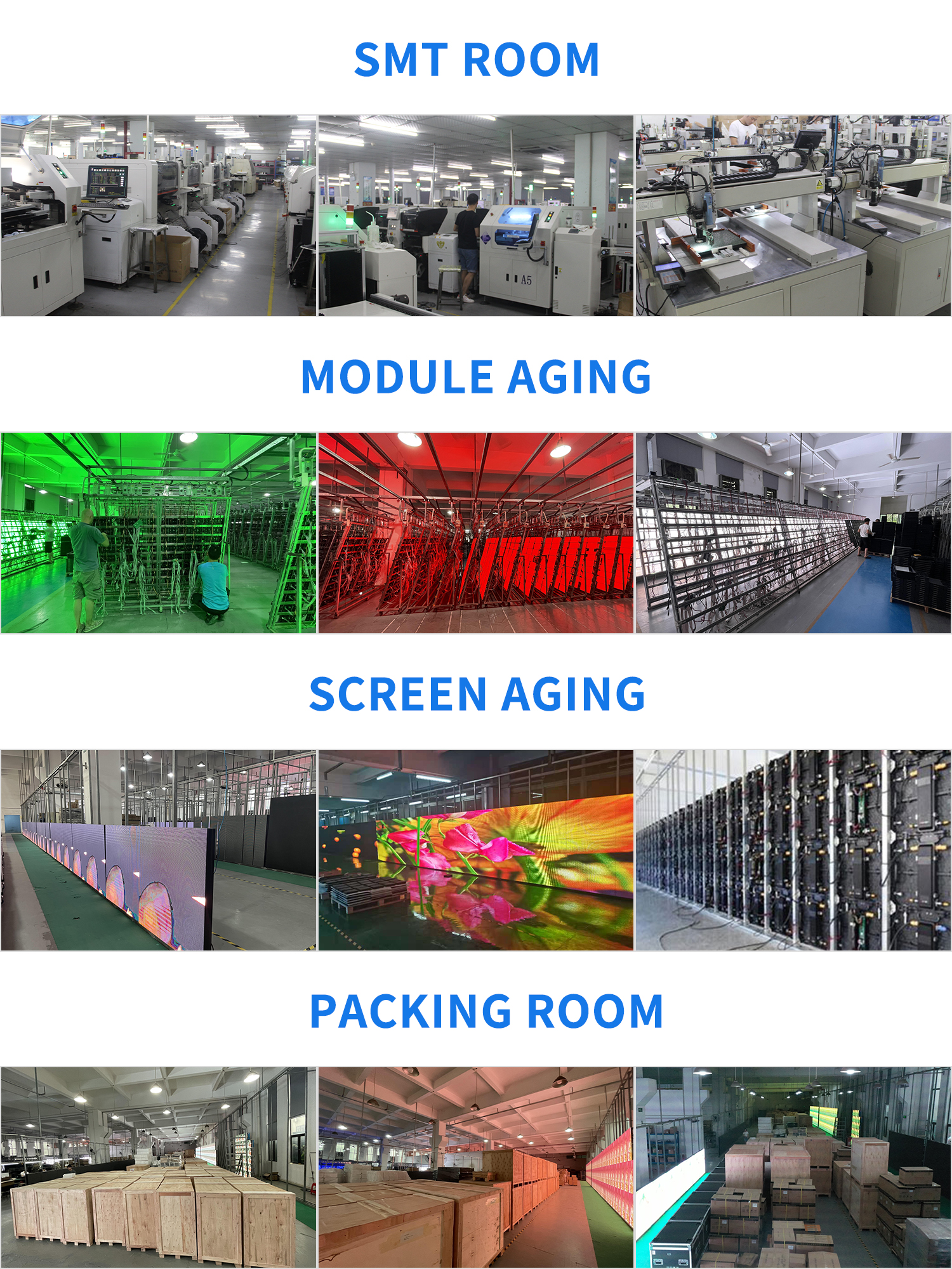 Original Indoor Rental LED Screen P2.9 P2.6 P3.91 P4.81 2.9mm Advertising LED Video Wall