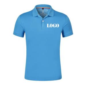 China 200 gsm Short Sleeve Tee Shirt , Polyester Casual Style Golf Polo T Shirts wholesale