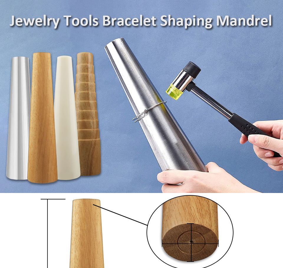 Adjust Bangle Jewelry Accessories Tools Bracelet Mandrel Sizer 70-80mm Diameter