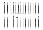 High Level 53PCs Full Line Natural Hair Makeup Brushes Wooden Handle