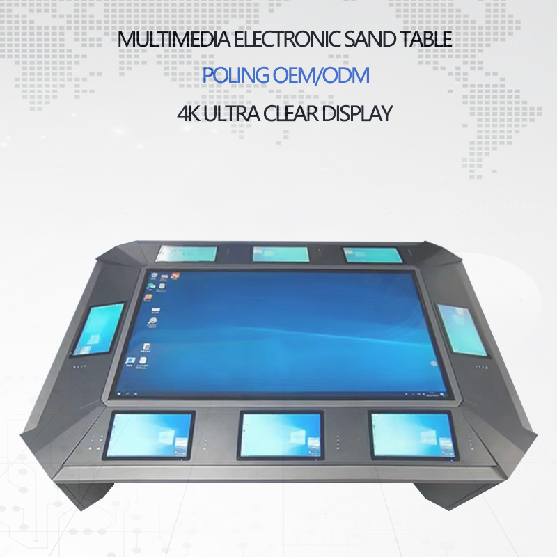 Customizable Interactive Touch Table with 4K Max Resolution for Indoor HD Use