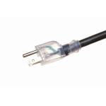 Heavy Duty 3 Prong Grounded Plug Extension Cable 50 Foot Outdoor with 3