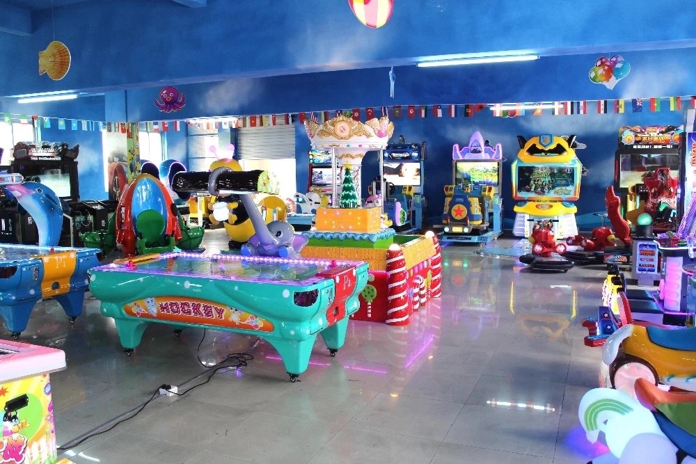 Video Ride Swing Kiddie Ride Driving Game Machine For Amusement Park