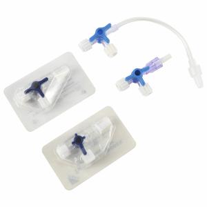 China Medical Disposable 3 Way Stopcock Valve With Extension Tube wholesale