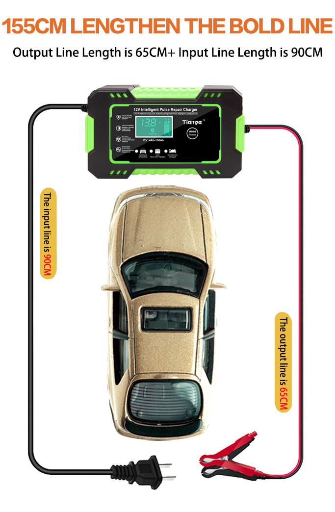 OEM GEL UPS Battery Intelligent Pulse Repair Charger 12V