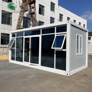 China Custom Glass storage Prefabricated Container Homes Villas wholesale