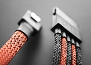 China Flexible Nylon Expandable Braided Sleeving , Nylon Braided Cable Wrap wholesale