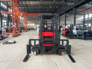 China Max Lifting Height 6000mm 4 Directional Forklift Polyurethane Solid Tire wholesale