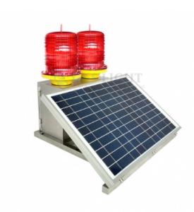 China Solar Panel 28W 16.5V Medium Intensity Double Aircraft Obstruction Light wholesale