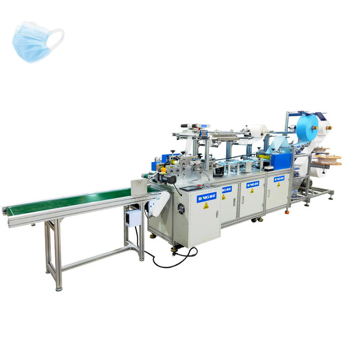 Nonwoven Earloop Mask Making Machine 9000W 1 Year Warranty